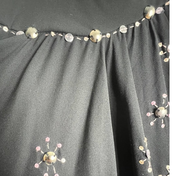 Temperley London 100% Silk Gypsy Sequin Skirt - Picture 6 of 10